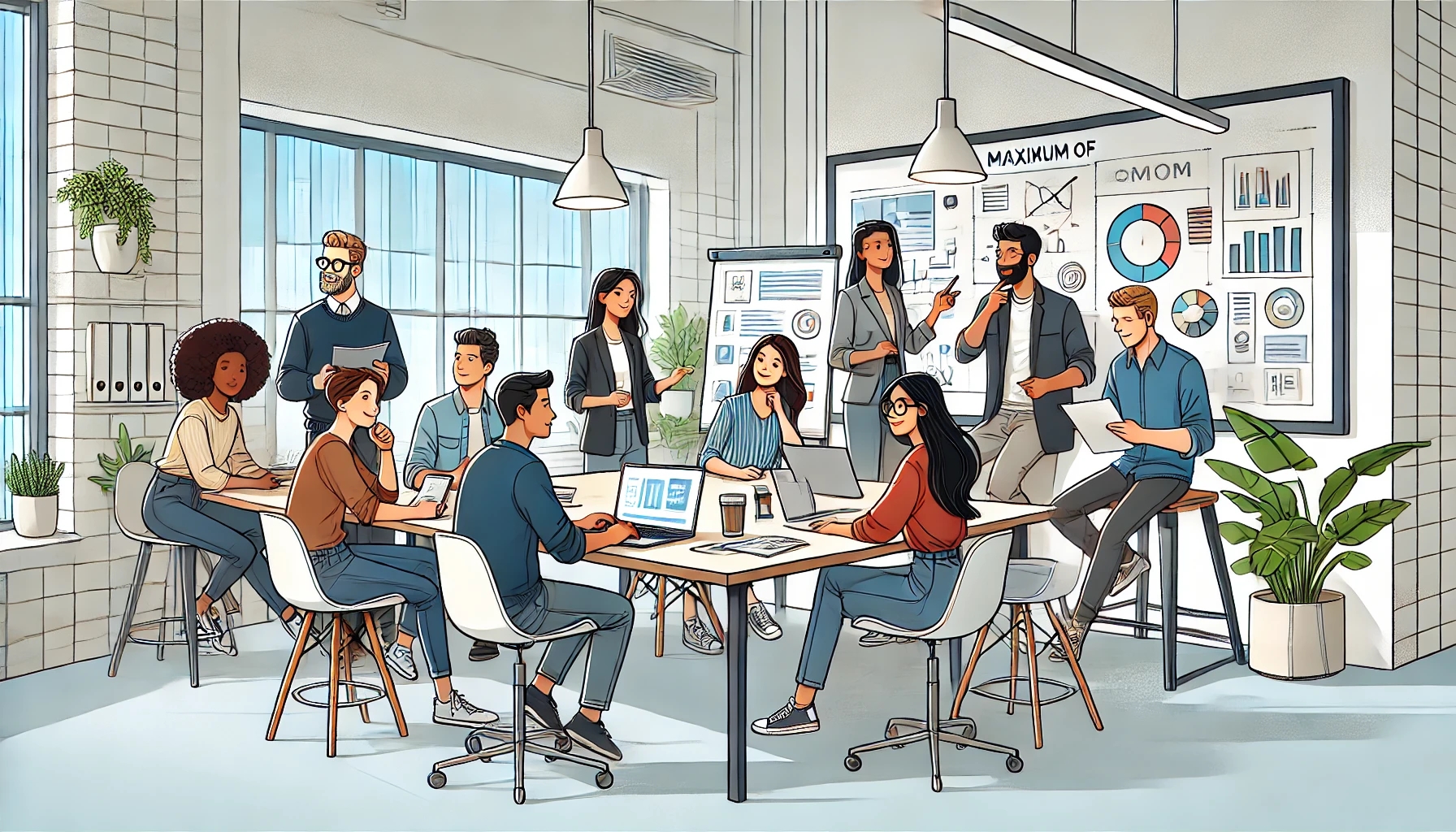 grupo de personas trabajando en equipo